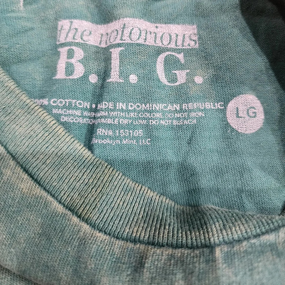 NWOT Notorious B.I.G. Band T-Shirt Size L - Picture 2 of 4